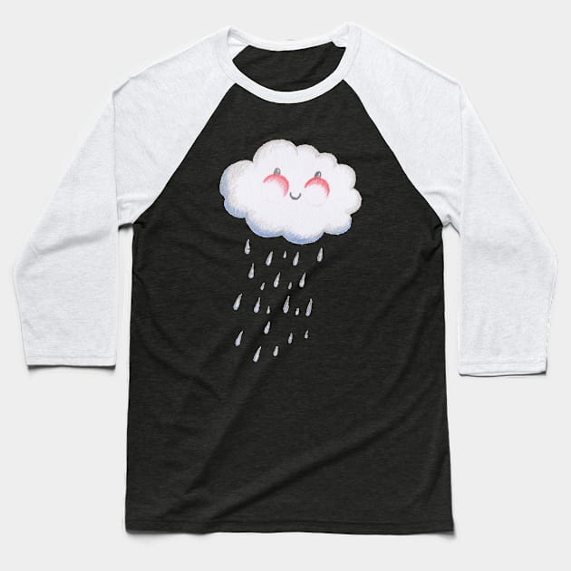 WallHello - Make it Rain Baseball T-Shirt by WallHello